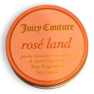 🆕 NWT Juicy Couture Rose Land Soy Candle Miniature